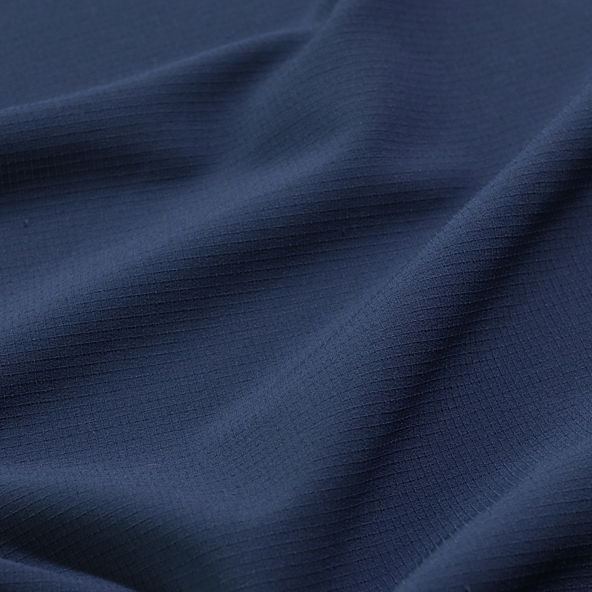 Bikini Bade Modestoff Jersey Stretch Kleiderstoff Bekleidungsstoff mit Ripstop Optik in Blau