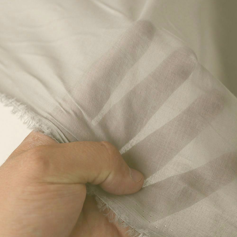 Batist zarter Baumwollstoff für Kleidung - Beige Batist zarter Baumwollstoff für Kleidung - Beige