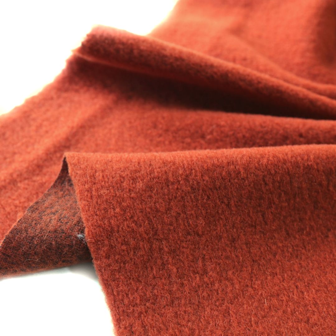 Winter Wollstoff in Fuchs warmes Dicht gewebtes Wolltuch für Mantel Jacke Sakko