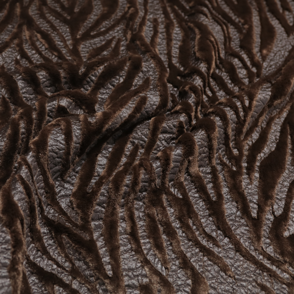 Flockprint Samt auf Kunstleder weicher Baumwollstoff Kunstfell für Decke Jacke Meterware Flockprint Samt auf Kunstleder weicher Baumwollstoff Kunstfell für Decke Jacke Meterware