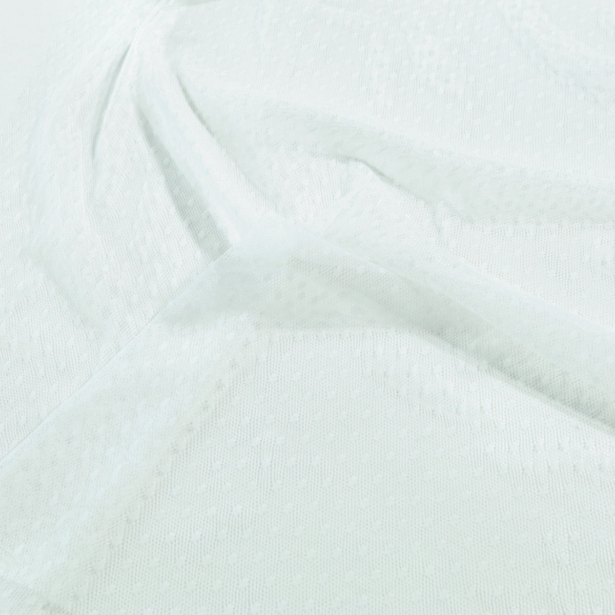 Butterweicher Dessous Netz-Stoff Super Stretch Unterwäsche für weiß Meterware