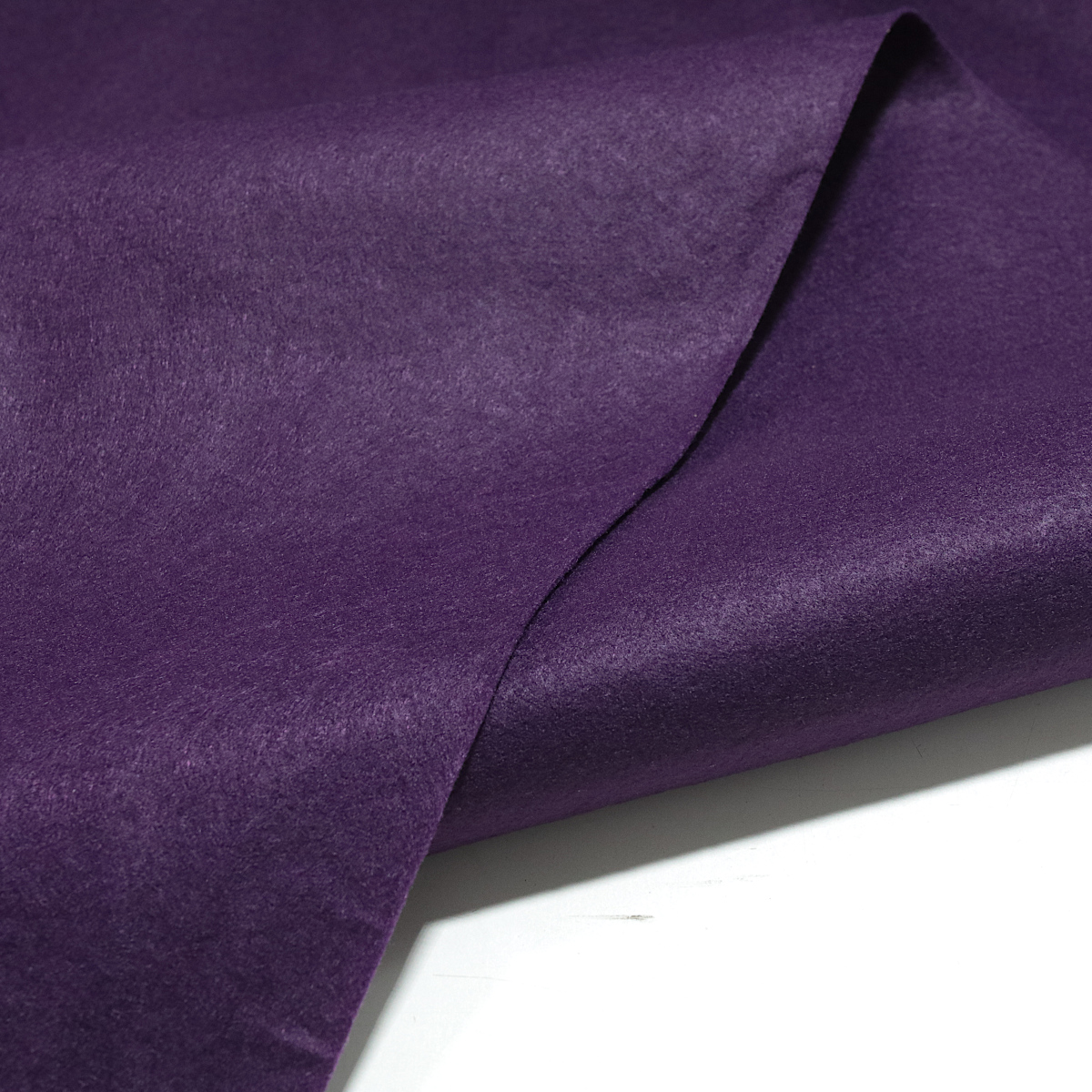leichter Bastelfilz Filzstoff 1,5 mm dick Filzmatte Nadel-Filz Taschenfilz -  Aubergine