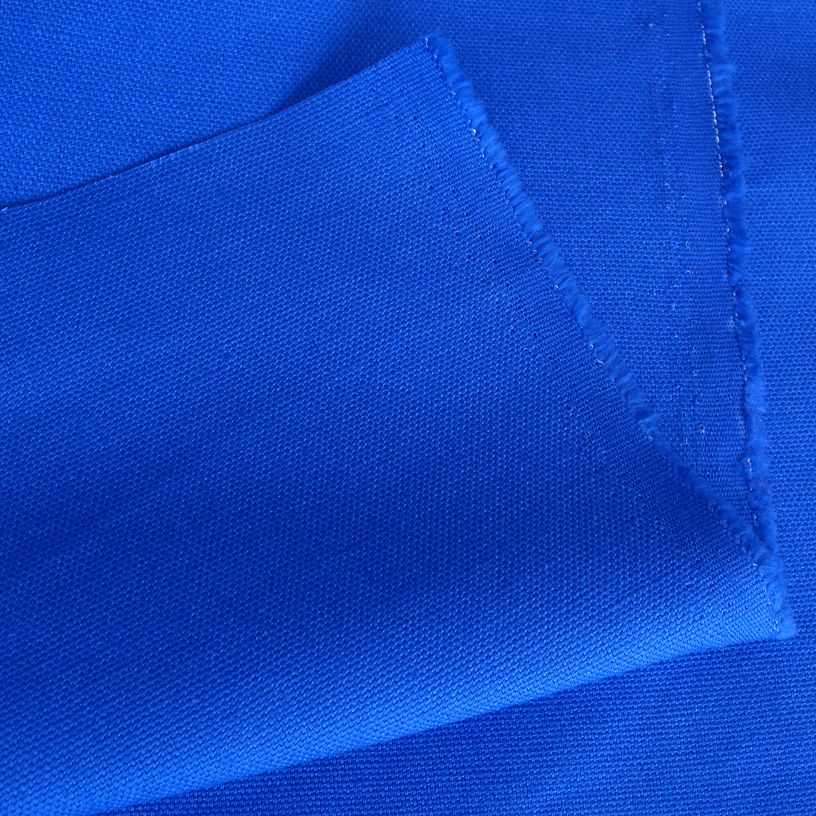 mittelschwerer Baumwoll-Canvas in royal blau