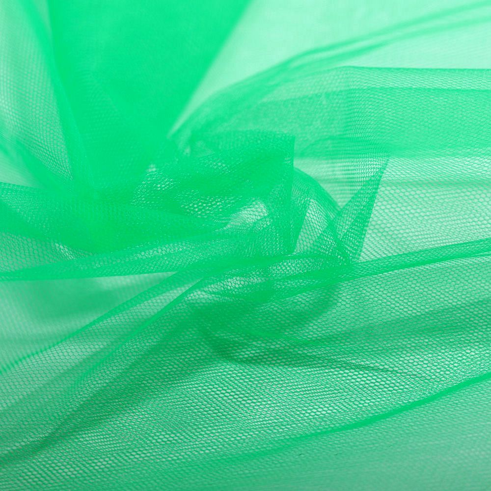 Tüllstoff Meterware 140cm breit für Gardine Vorhang Store Hochzeit Smaragd Grün Tüllstoff Meterware 140cm breit für Gardine Vorhang Store Hochzeit Smaragd Grün