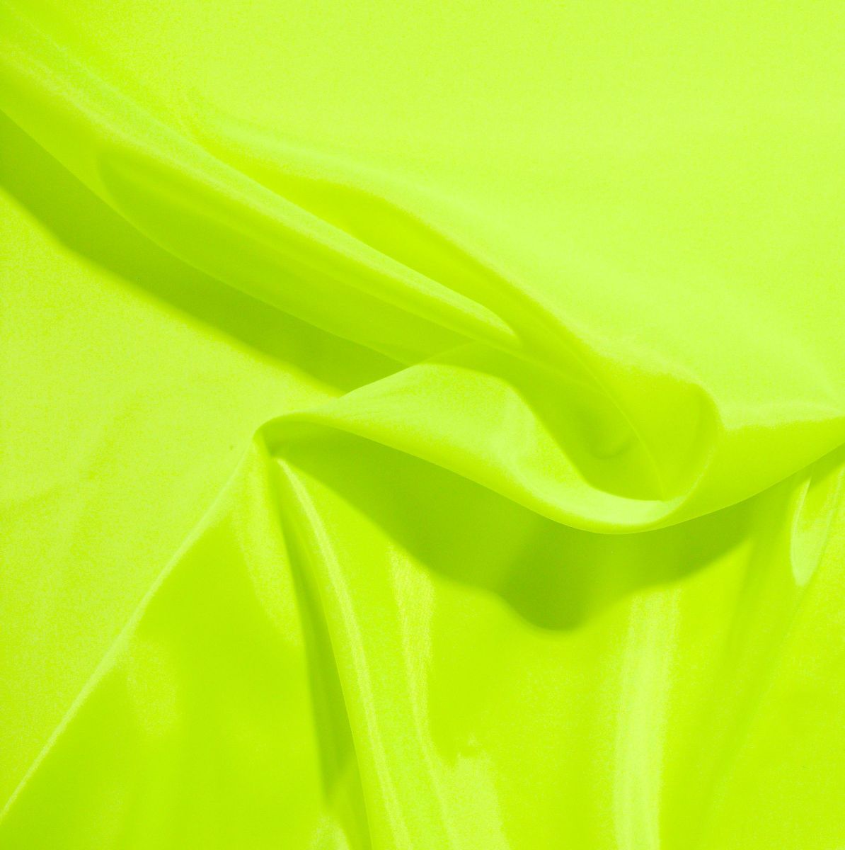 elastischer Futterstoff leichte Dekostoff Meterware in neon gelb