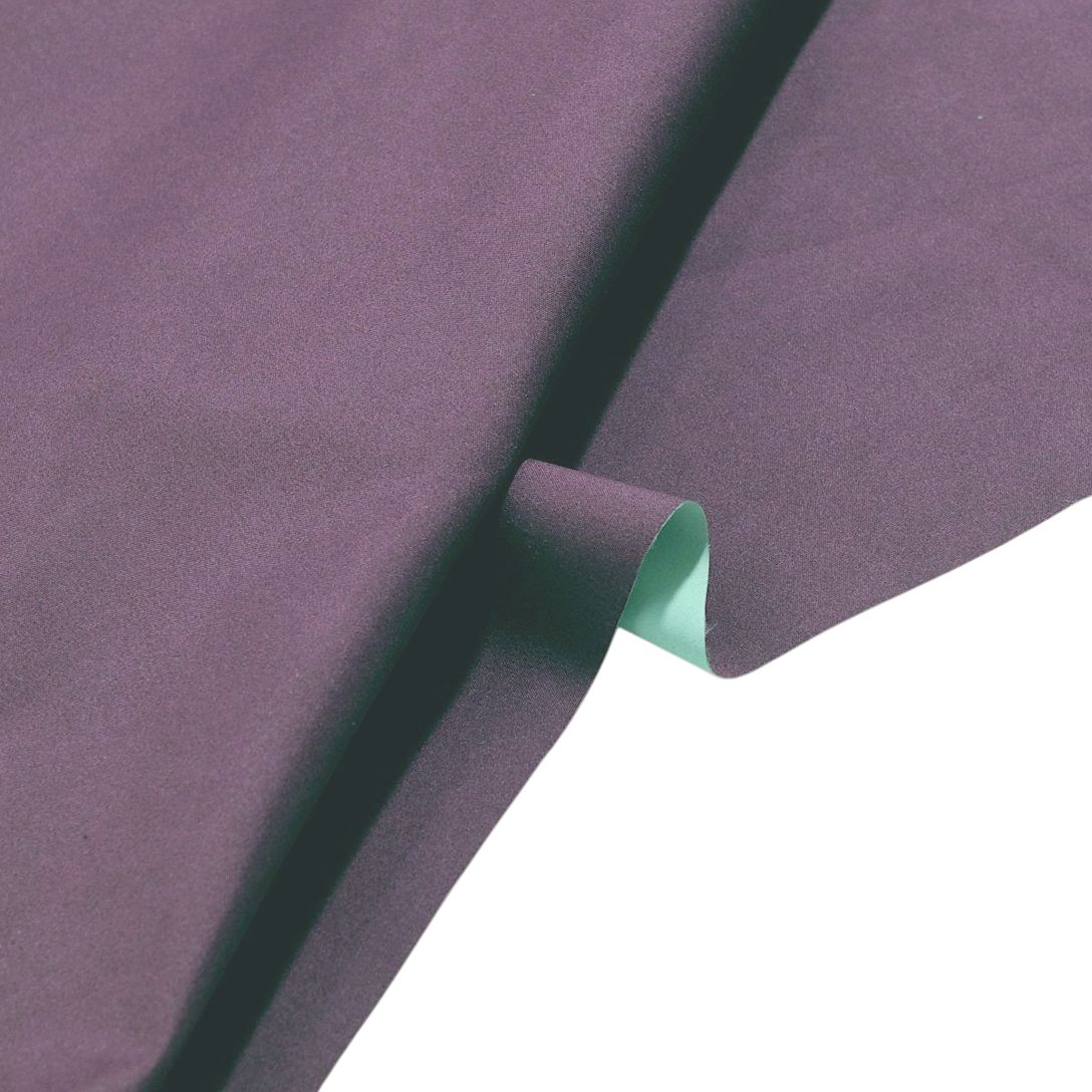Sonnenschutzstoff 280cm breit Verdunklungsstoff 100% Lichtschutz als Vorhangstoff Meterware - aubergine