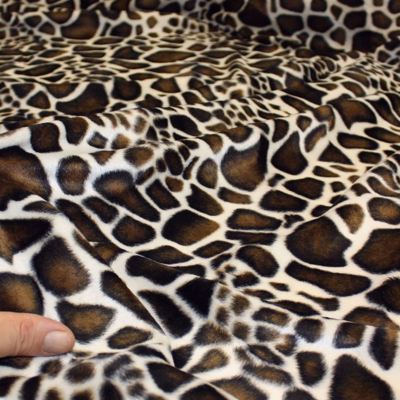 popup_images/187922.jpg robustes Kunstfell für Polster, Bezug und Bekleidung - Giraffe