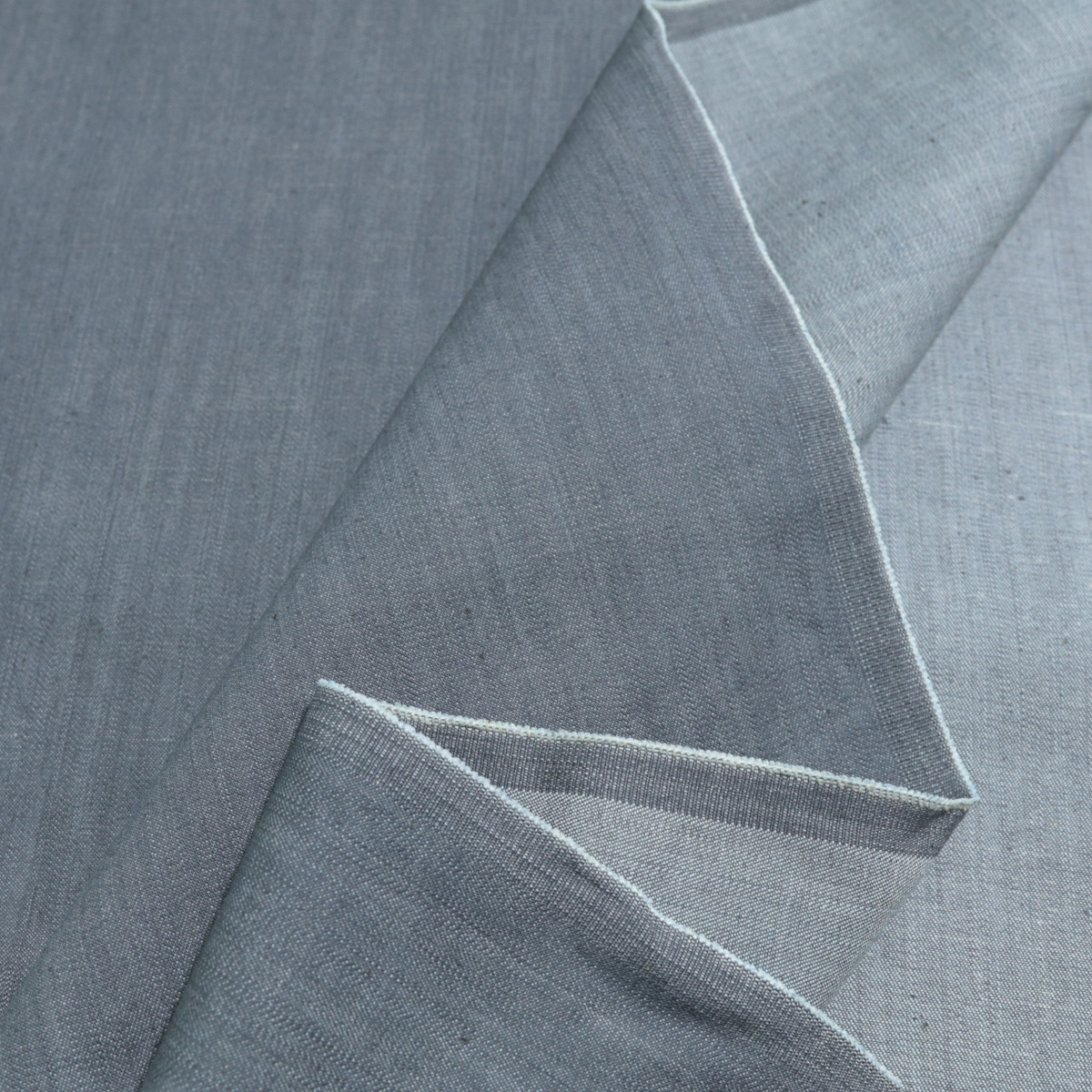 Klassik Sommer Jeans stoff für Hose Rock Kleid - blau grau