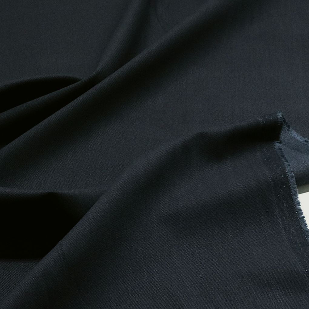 Robuster Baumwoll-Stoff für Hose Jacke Polsterbezug Kissen Meterware - Nacht Blau Robuster Baumwoll-Stoff für Hose Jacke Polsterbezug Kissen Meterware - Nacht Blau