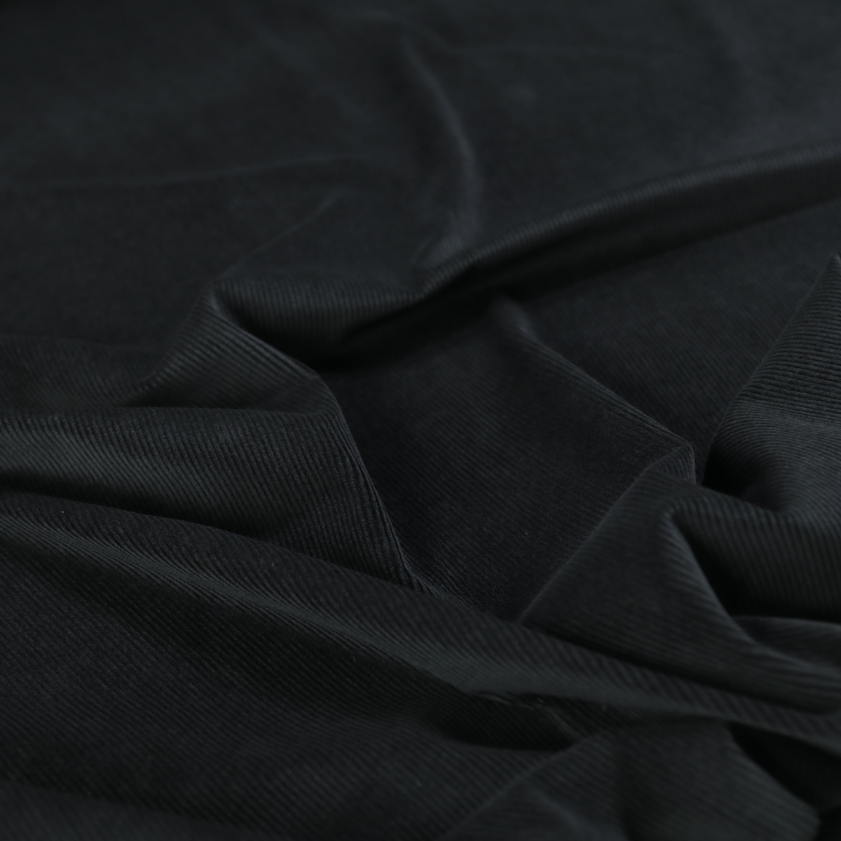 Mikro CORD BaumwollStoff fein samtig weich Bekleidung Jacke Rock Hemd Schwarz Mikro CORD BaumwollStoff fein samtig weich Bekleidung Jacke Rock Hemd Schwarz