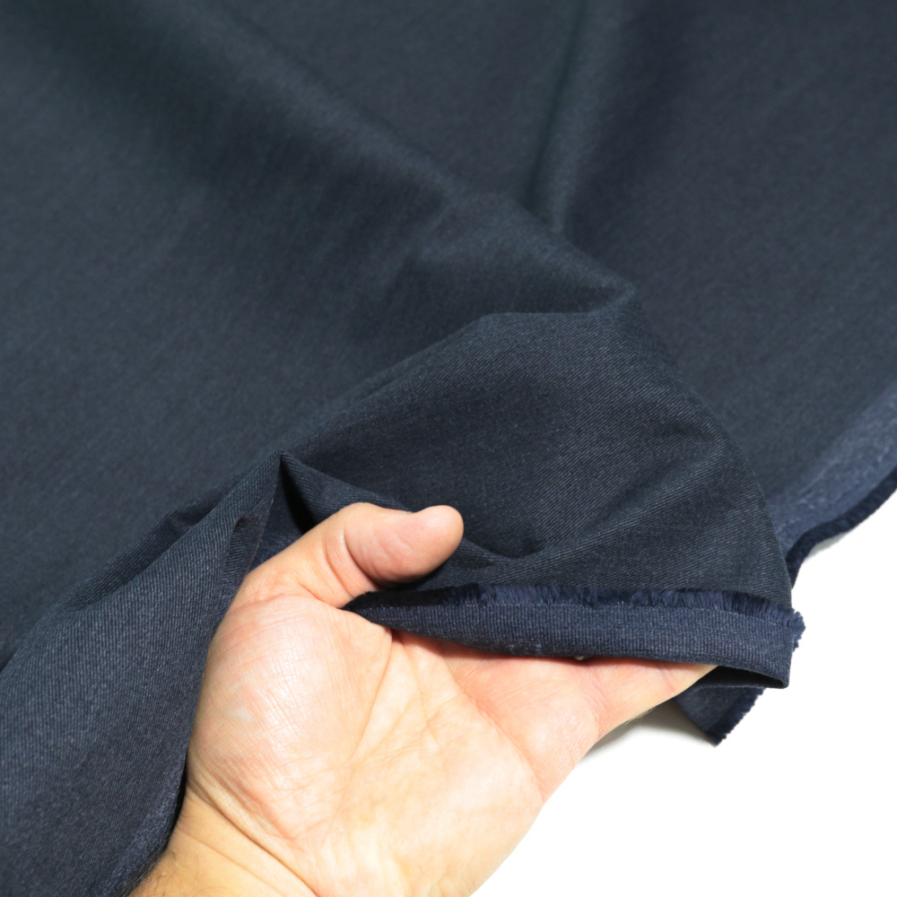 Weicher Hosen Jeansstoff als Rockstoff Meterware in Marine