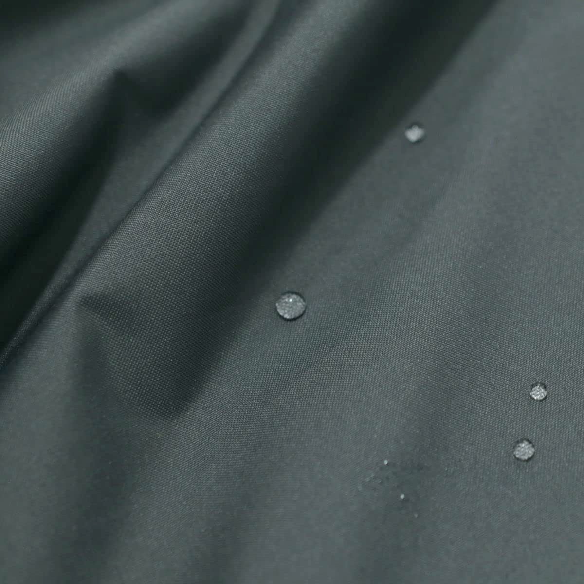 Festes, schweres Nylon Planenstoff Segeltuch wasserdichter Stoff Meterware - Grau