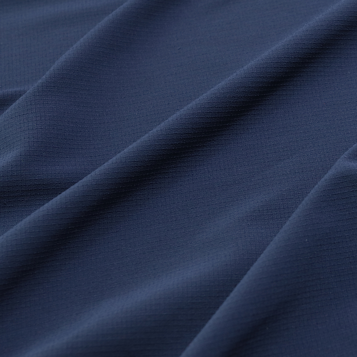 Bikini Bade Modestoff Jersey Stretch Kleiderstoff Bekleidungsstoff mit Ripstop Optik in Blau