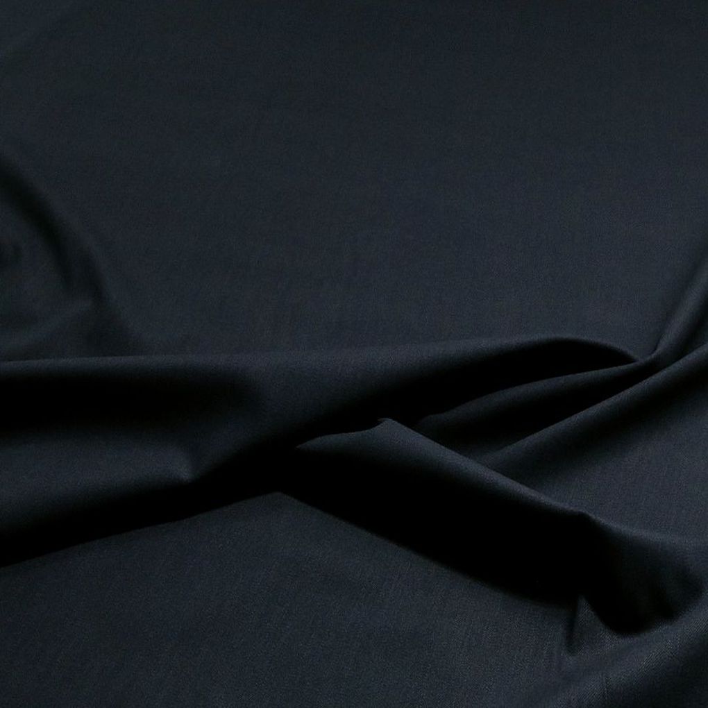 Robuster Baumwoll-Stoff für Hose Jacke Polsterbezug Kissen Meterware - Nacht Blau Robuster Baumwoll-Stoff für Hose Jacke Polsterbezug Kissen Meterware - Nacht Blau