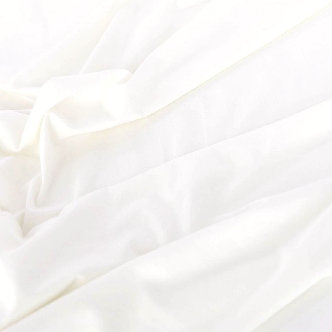 sehr weiche Baumwoll-Popeline für Kleid Hemd Bluse Baumwollstoff Meterware - Creme Weiß sehr weiche Baumwoll-Popeline für Kleid Hemd Bluse Baumwollstoff Meterware - Creme Weiß