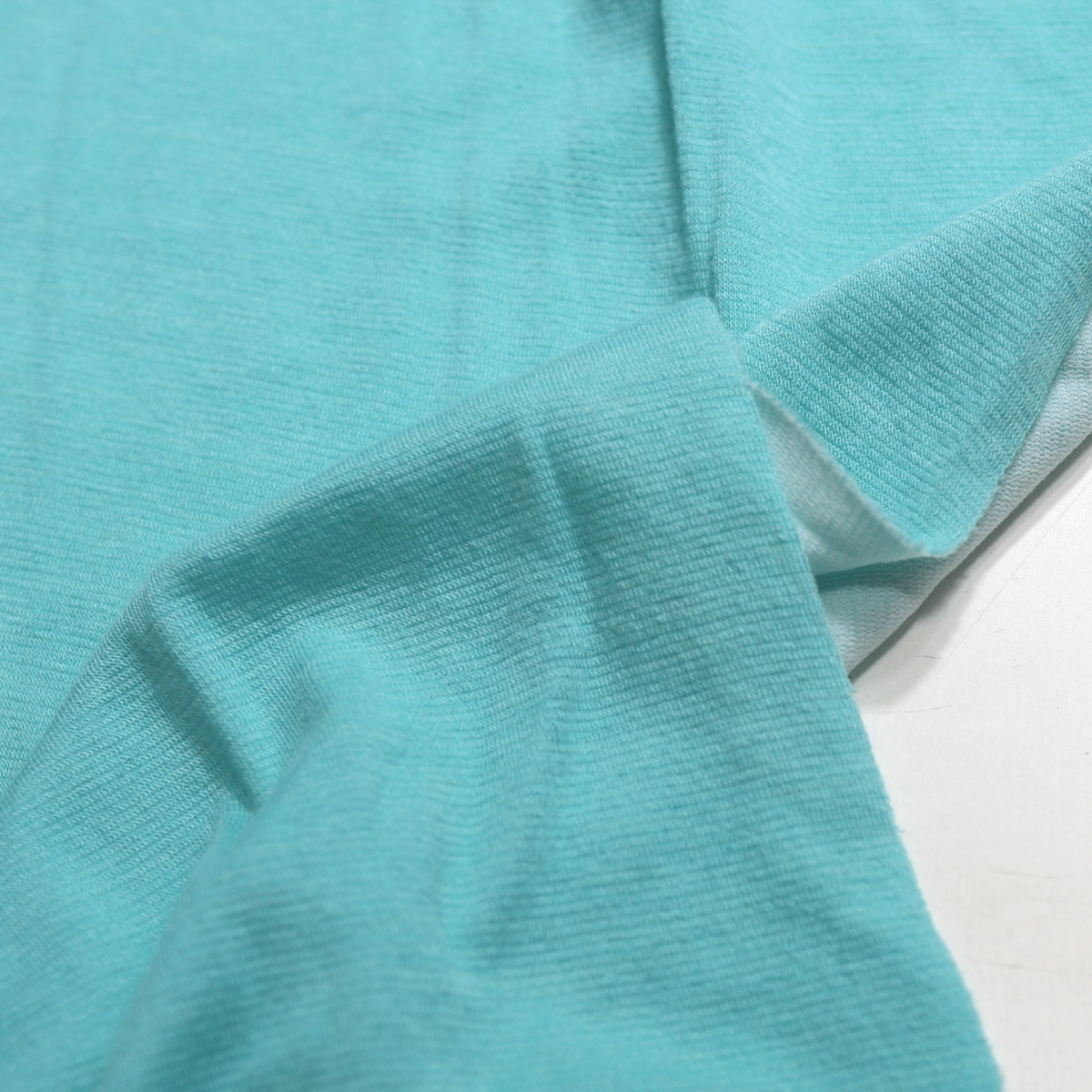Babyblau Bekleidungsjersey Baby-Jersey weich elastisch knitterarm Meterware