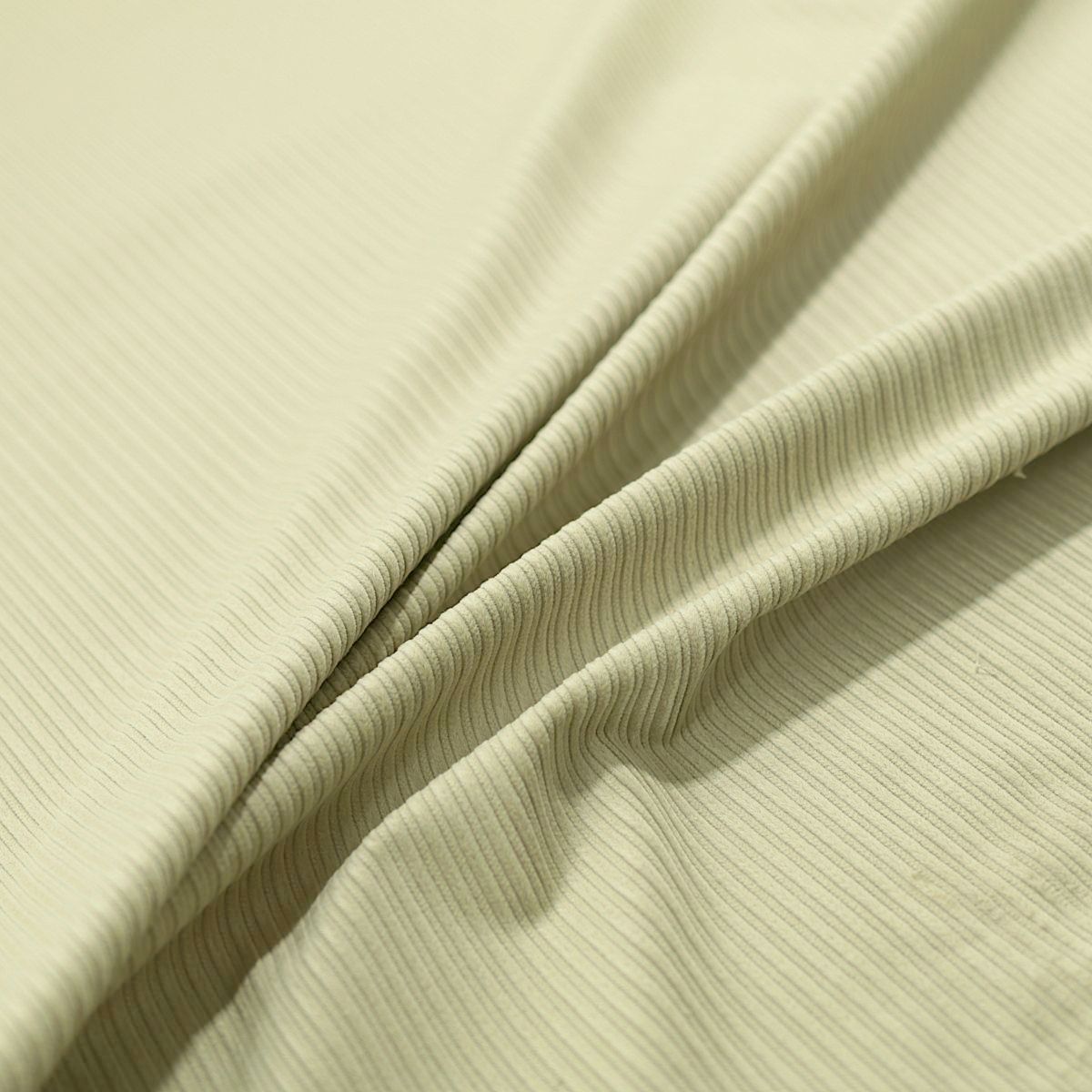 robuster Cord für Hose Jacke Rock weicher Baumwollstoff Cordstoff Meterware - Beige