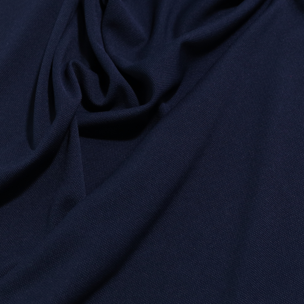 Jersey Stoff Meterware Blau Weicher Elastische Jerseykleid  in 165cm Breite