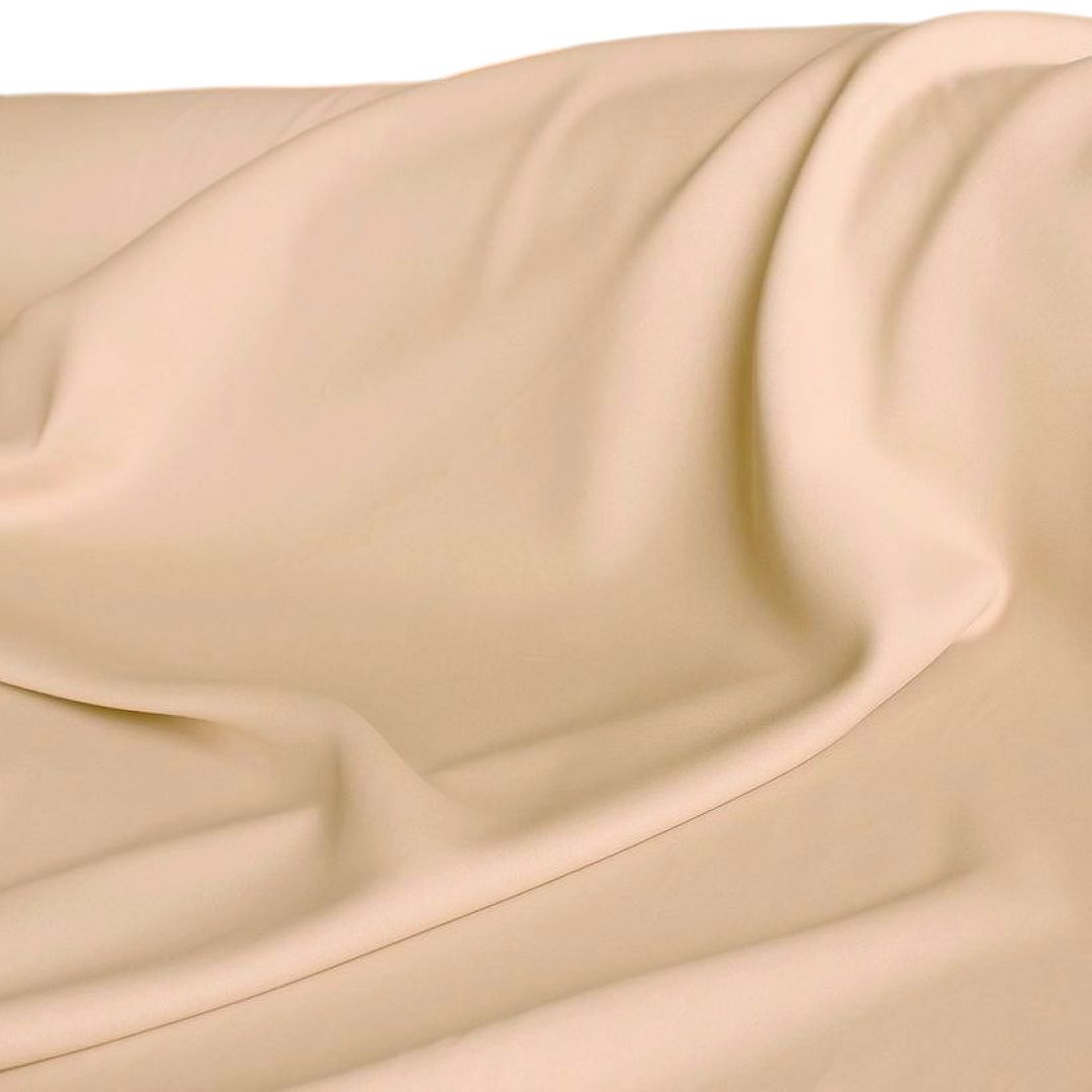 überbreiter Verdunklungsstoff 300cm breit Meterware 100% blickdicht und lichtdicht - soft apricot