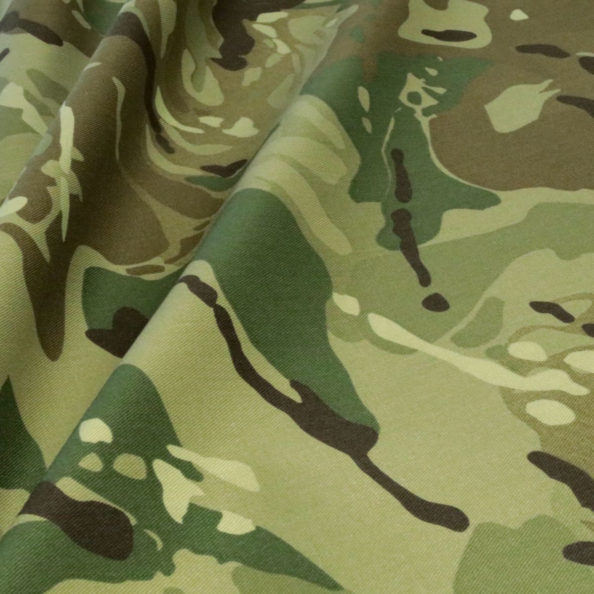 flammenresistenter Camouflage Stoff Armee MTP Flecktarn für Jacke Hose Baumwollstoff