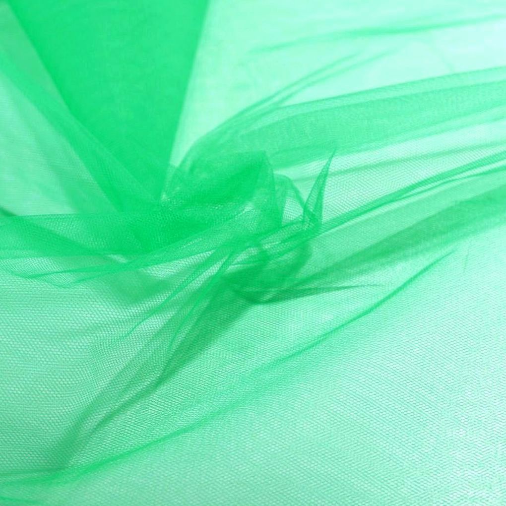 Tüllstoff Meterware 140cm breit für Gardine Vorhang Store Hochzeit Smaragd Grün Tüllstoff Meterware 140cm breit für Gardine Vorhang Store Hochzeit Smaragd Grün