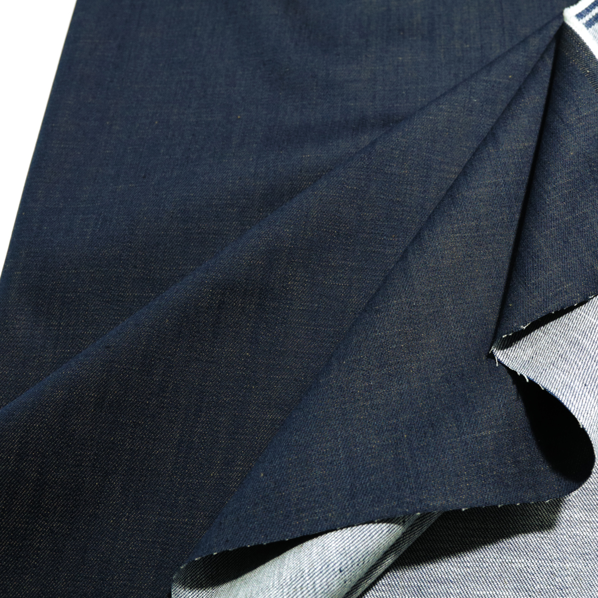 Klassik Sommer Jeans stoff für Hose Rock Kleid - blau grau