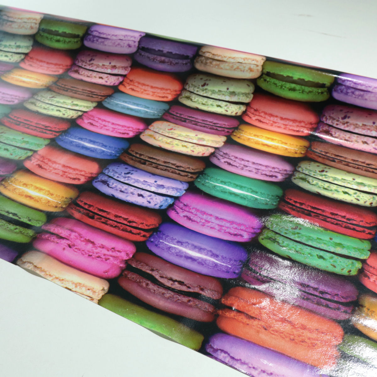 Kinder Tischdecke Wachstuch Schul Muster Kekse Dekostoff Meterware Abwischbar