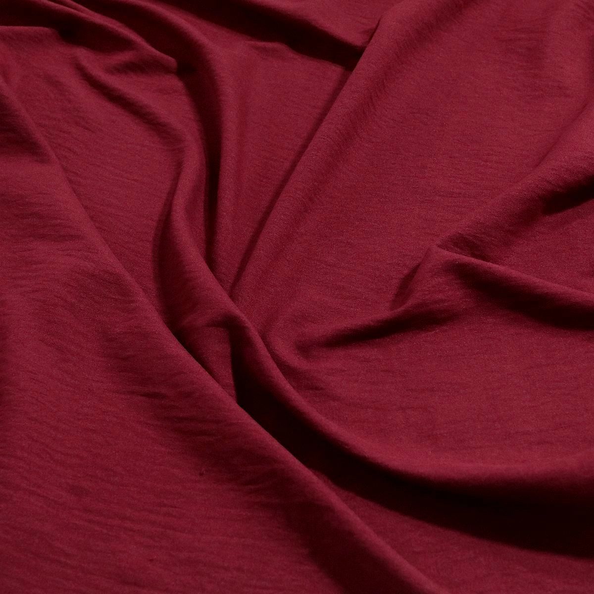 leichte, Pfirsich weiche Microfaser Mode- und Dekostoff Meterware - burgund rot leichte, Pfirsich weiche Microfaser Mode- und Dekostoff Meterware - burgund rot