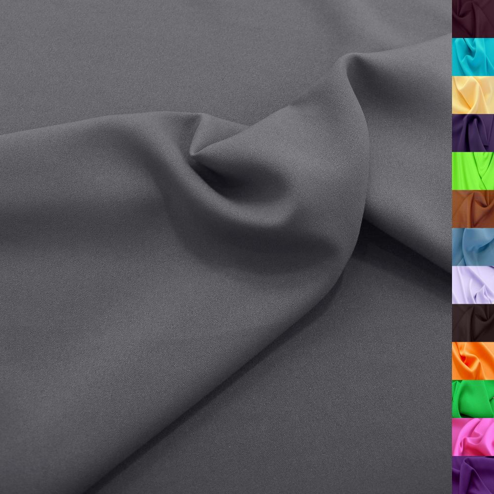 weicher universal Mode- und Dekostoff in anthrazit weicher universal Mode- und Dekostoff in anthrazit