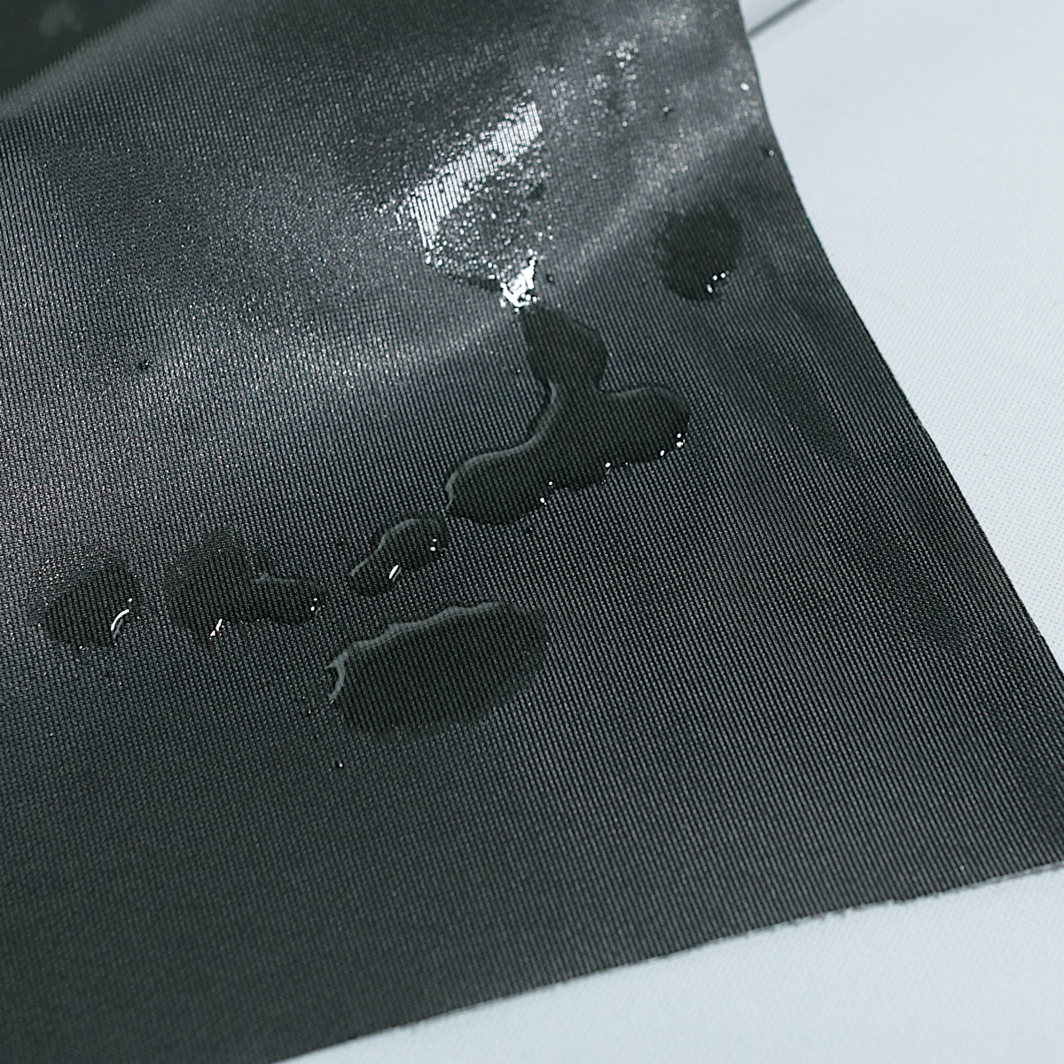 Leichter Planen und Verdeck Stoff in Schwarz wasserdicht und robust