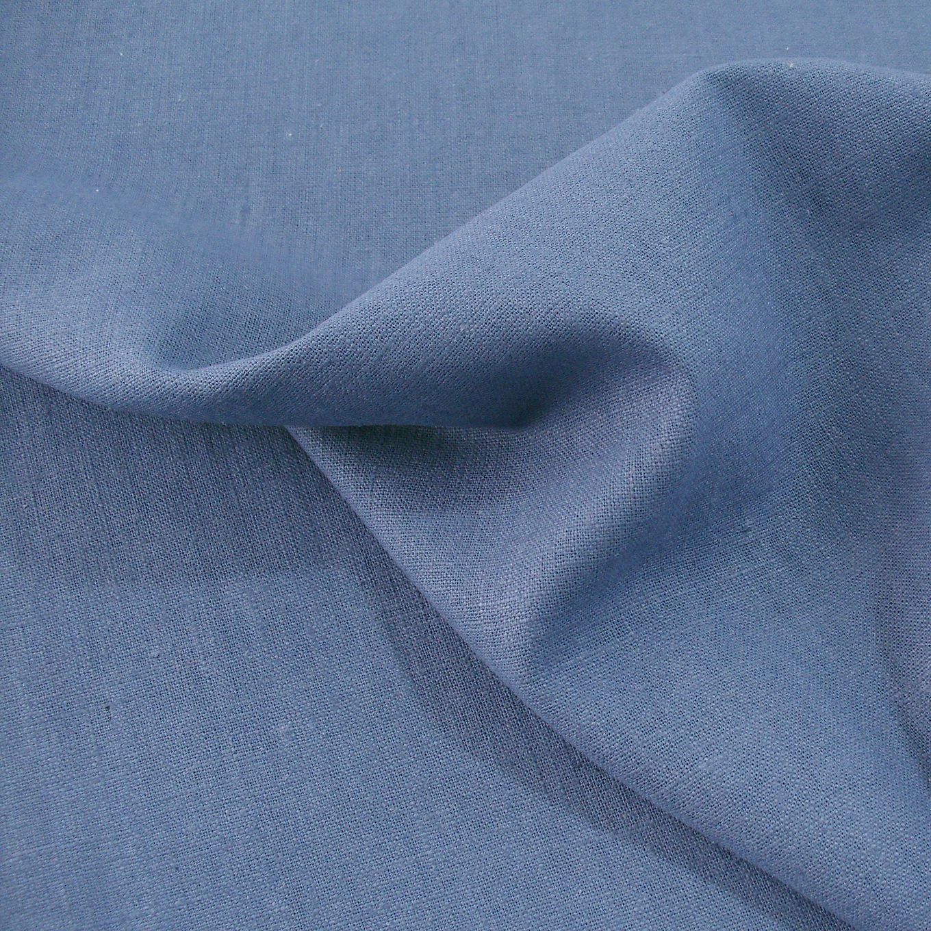 REINES LEINEN in Tauben-Blau REINES LEINEN in Tauben-Blau