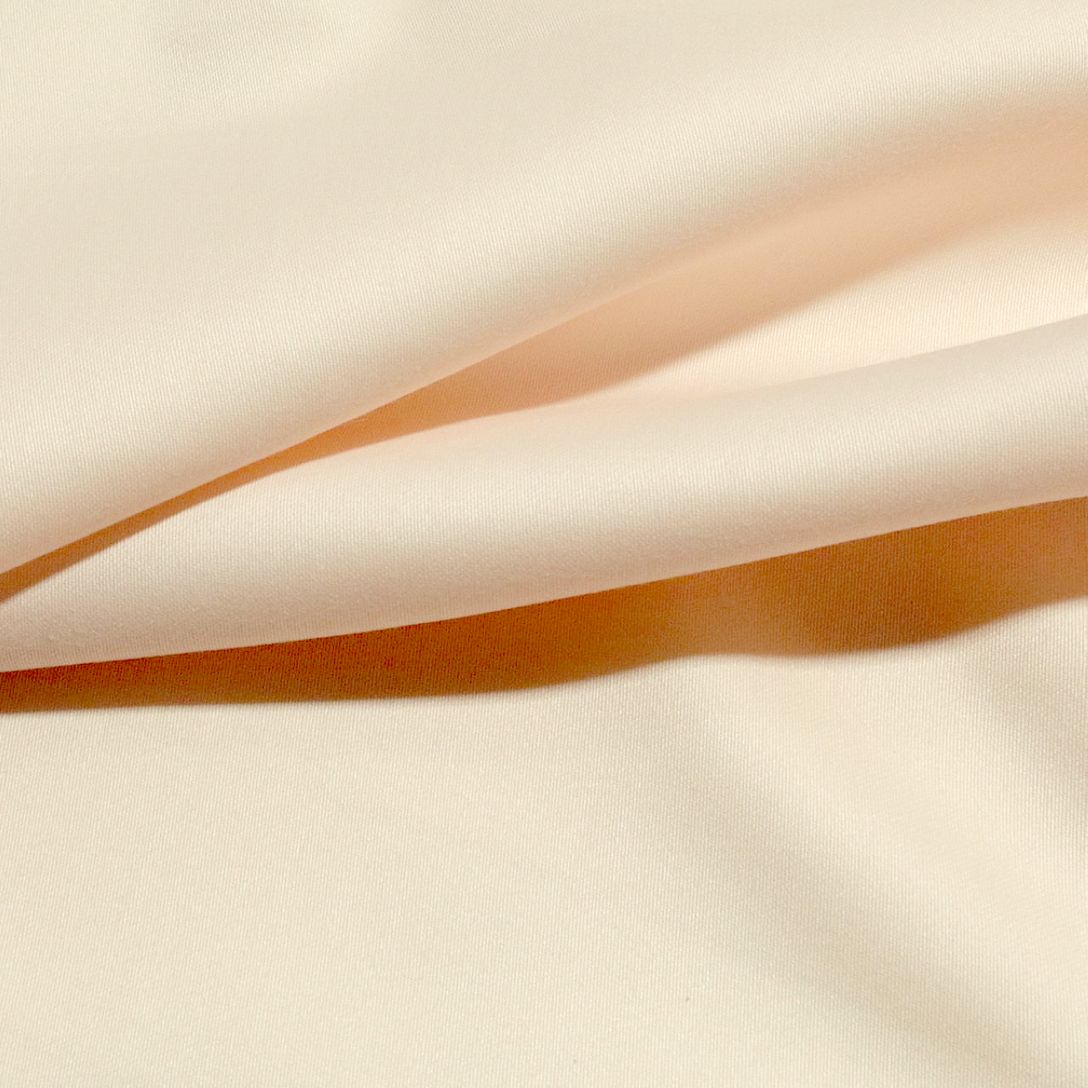 weicher Modestoff für Kleid Hemd Rock und edler Vorhangstoff Dekostoff Meterware - Soft Apricot
