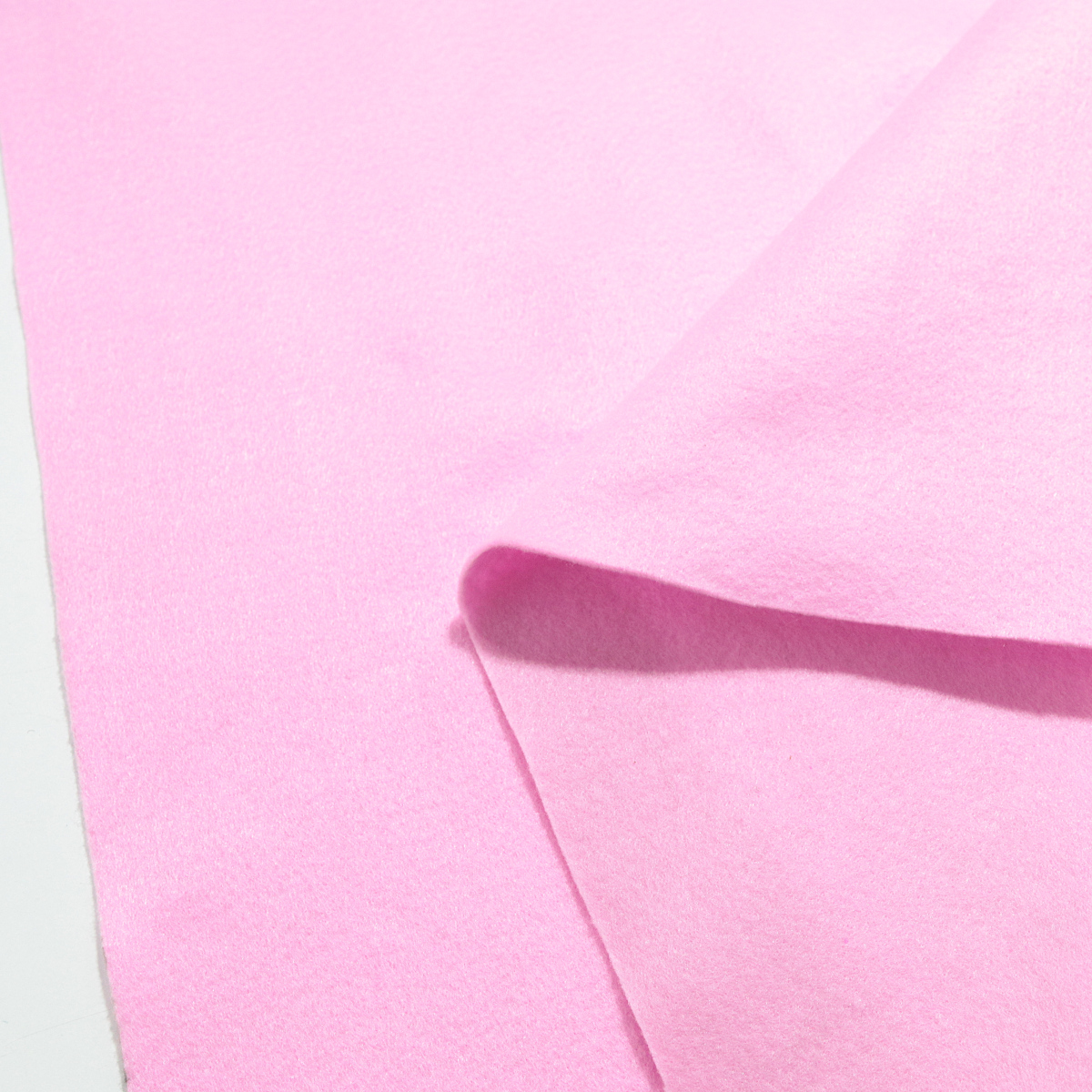 leichter Bastelfilz Filzstoff 2 mm dick Filzmatte Nadel-Filz Taschenfilz -  Soft Rosa