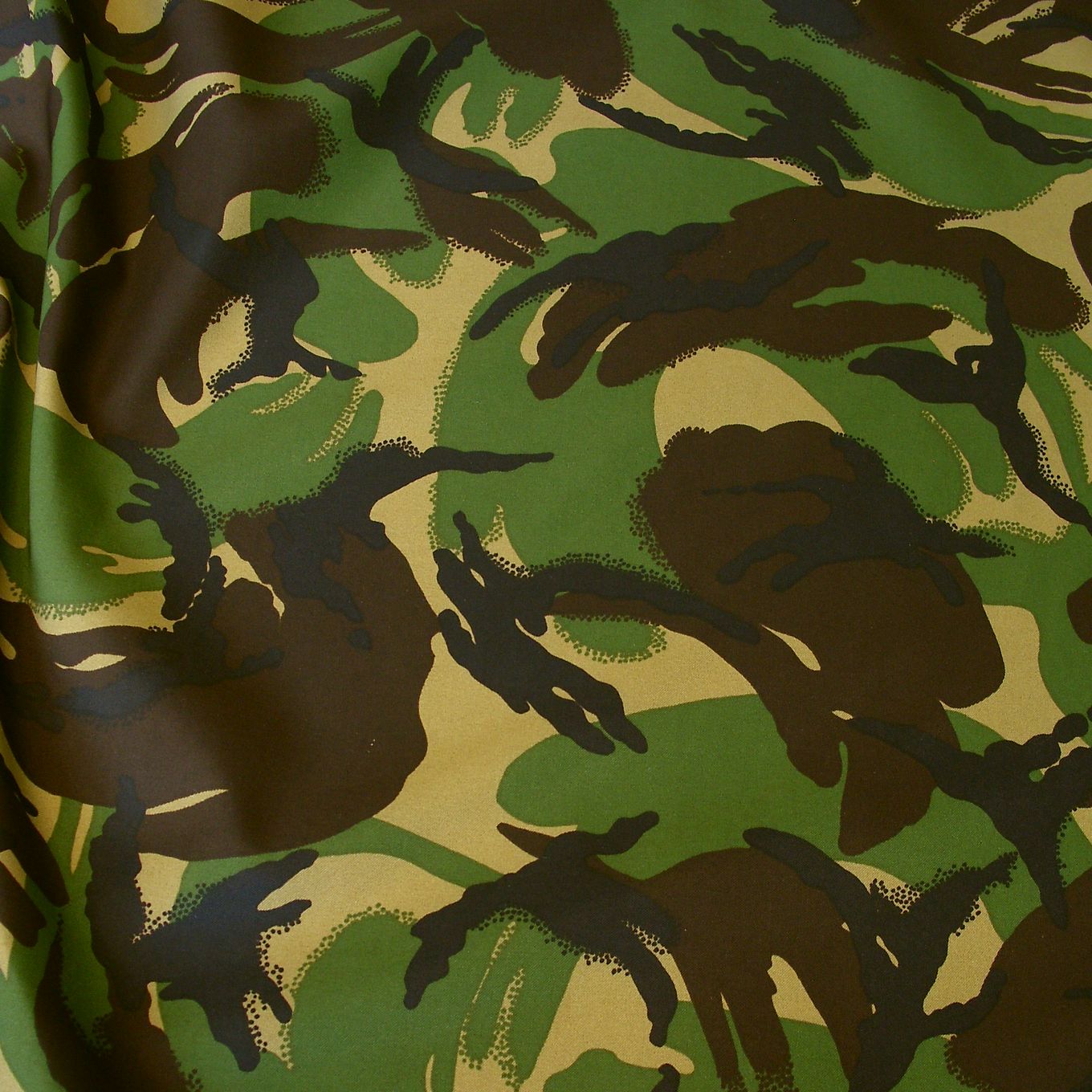 (Muster) britischer Camouflage Nylon-Stoff unverwüstlich und robust