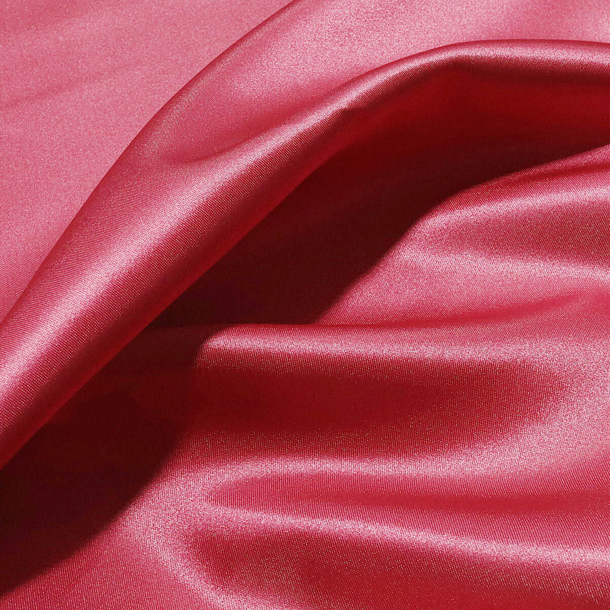 Schwerer Glanz Satin in Himbeer Rot Schwerer Glanz Satin in Himbeer Rot