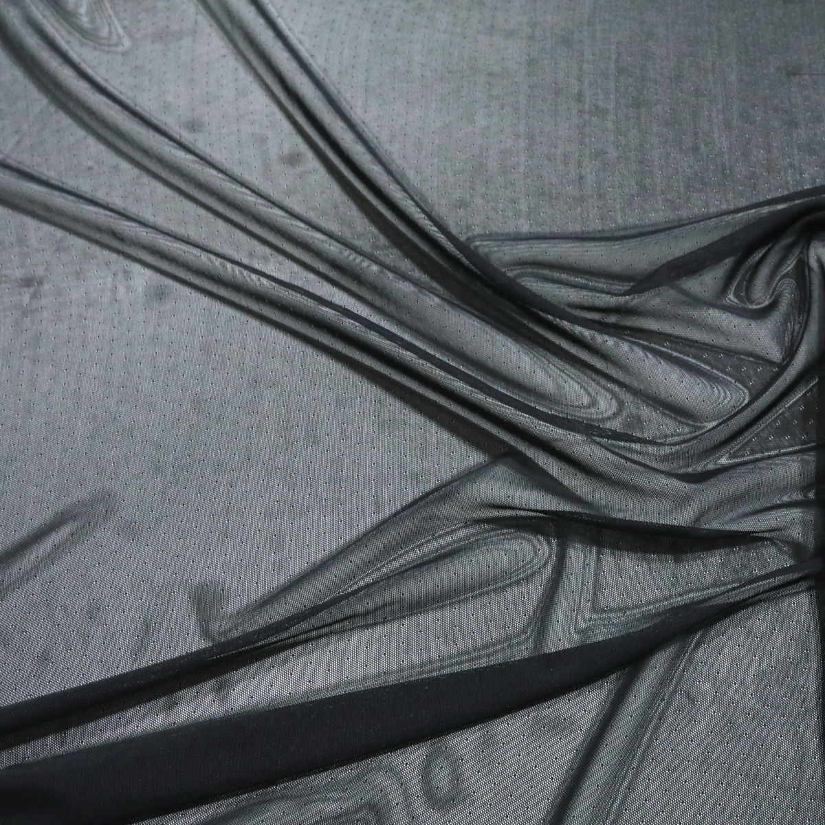 Butterweicher Dessous Netz-Stoff Super Stretch Unterwäsche für schwarz Meterware Butterweicher Dessous Netz-Stoff Super Stretch Unterwäsche für schwarz Meterware