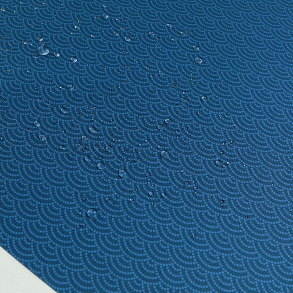 Planenstoff Outdoor Regenjacken Stoff Wasserdicht mit Motiv Meterware