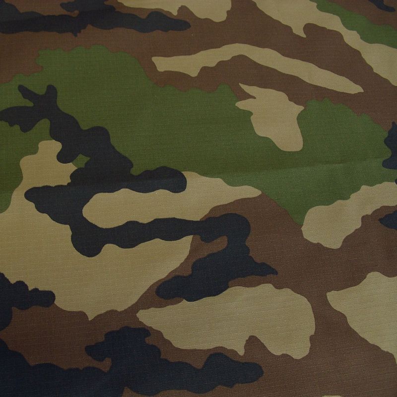 Woodland Camouflage reißfest Baumwoll-Stoff Uniform Flecktarn Tarnstoff Armee