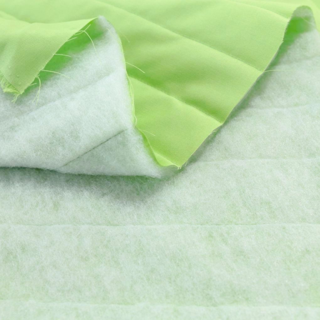 Heu grün Steppfutter weicher wattierter Polster/Bekleidungsstepp Meterware