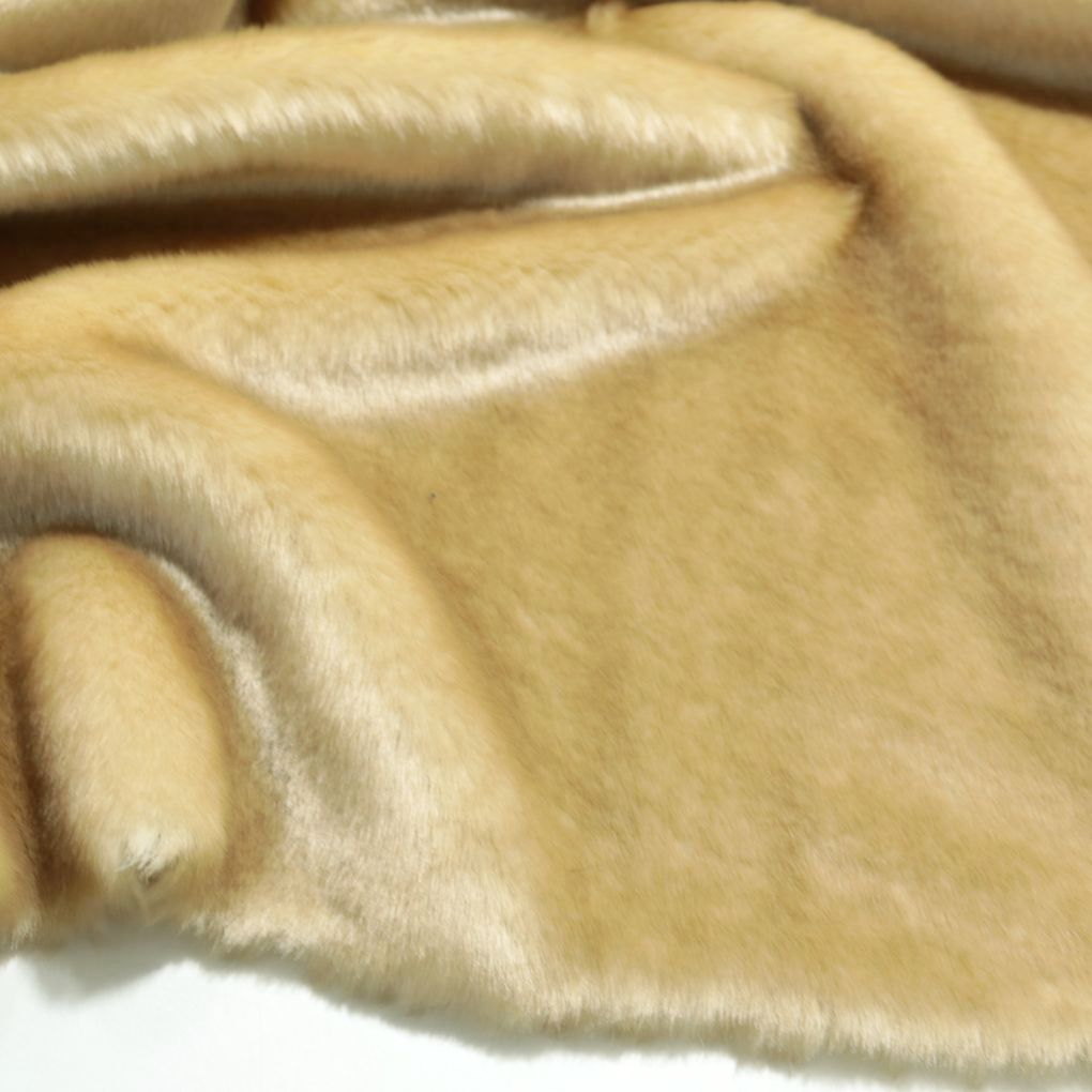 Chinchilla Kunstfell kuscheliges Teddy Fellimitat für Decke Jacke Kissen Kunstpelz  Meterware - Bernstein Chinchilla Kunstfell kuscheliges Teddy Fellimitat für Decke Jacke Kissen Kunstpelz  Meterware - Bernstein