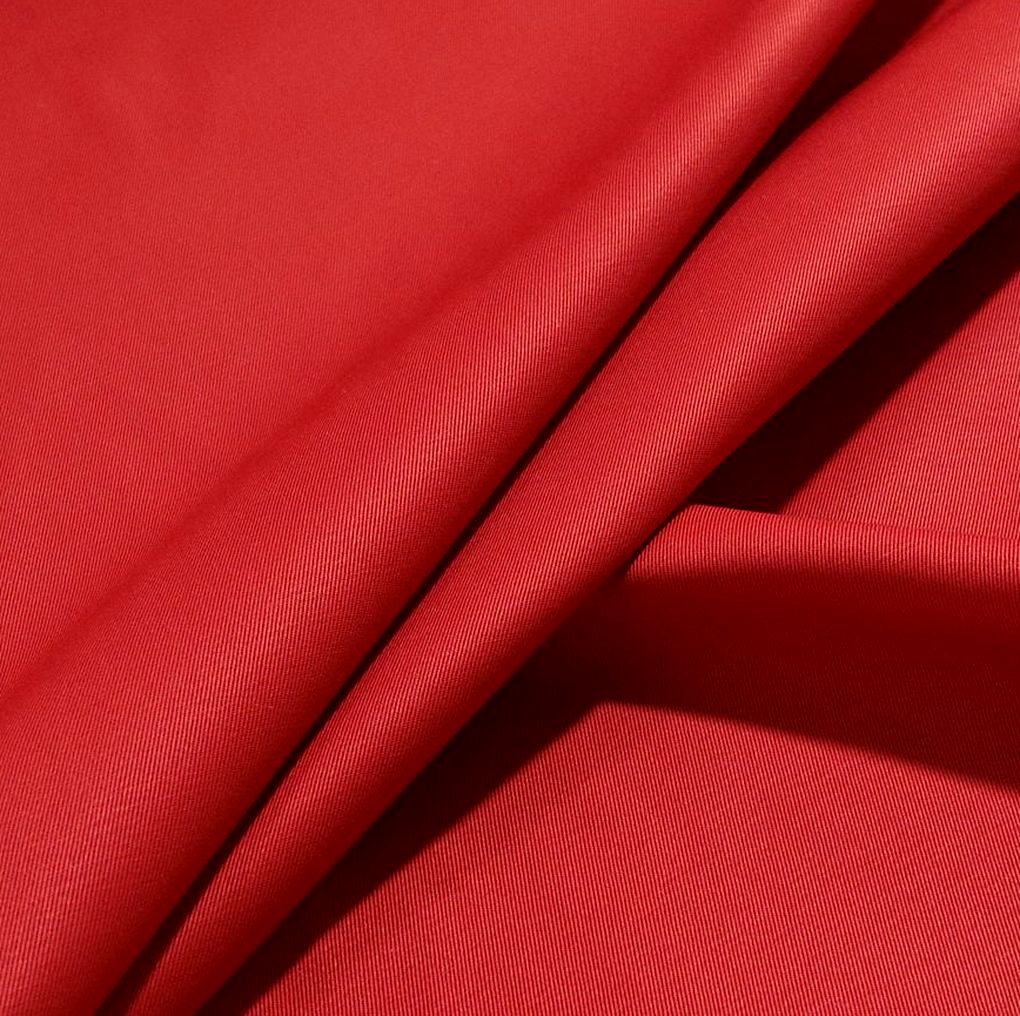 Mittelschwerer Baumwollstoff für Hose Jacke Rock Vorhang Meterware in Rot Mittelschwerer Baumwollstoff für Hose Jacke Rock Vorhang Meterware in Rot