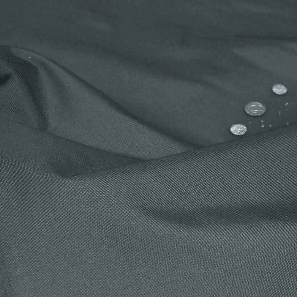 Festes, schweres Nylon Planenstoff Segeltuch wasserdichter Stoff Meterware - Grau
