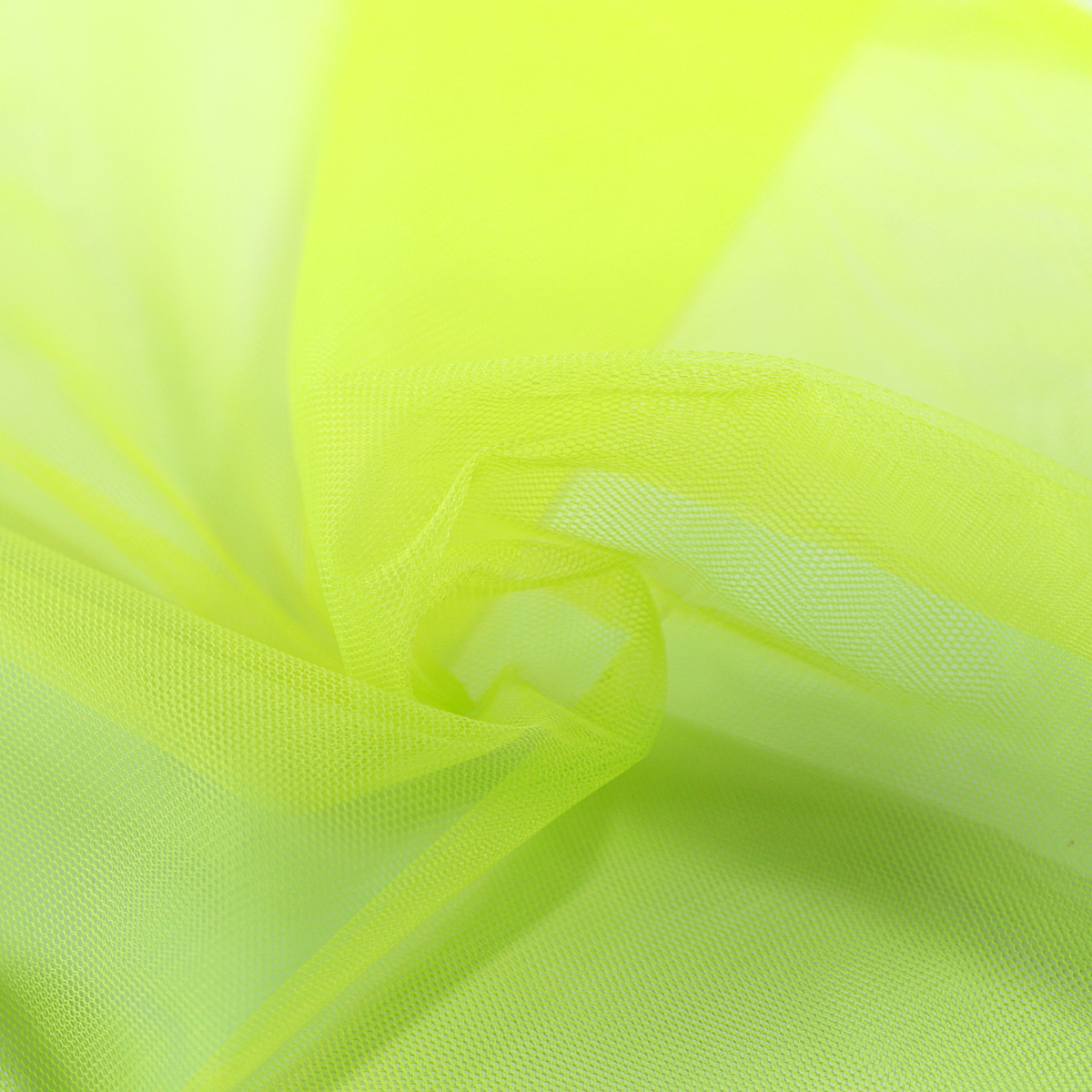 Tüllstoff Meterware 140cm breit für Gardine Vorhang Store Hochzeit Neon Gelb Tüllstoff Meterware 140cm breit für Gardine Vorhang Store Hochzeit Neon Gelb