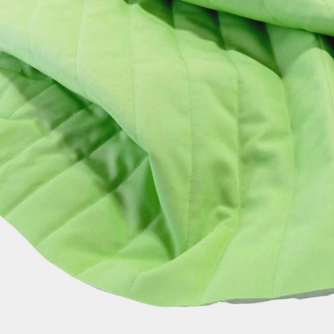 Heu grün Steppfutter weicher wattierter Polster/Bekleidungsstepp Meterware