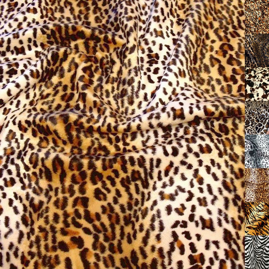 robustes Kunstfell für Polster, Bezug und Bekleidung - Gepard