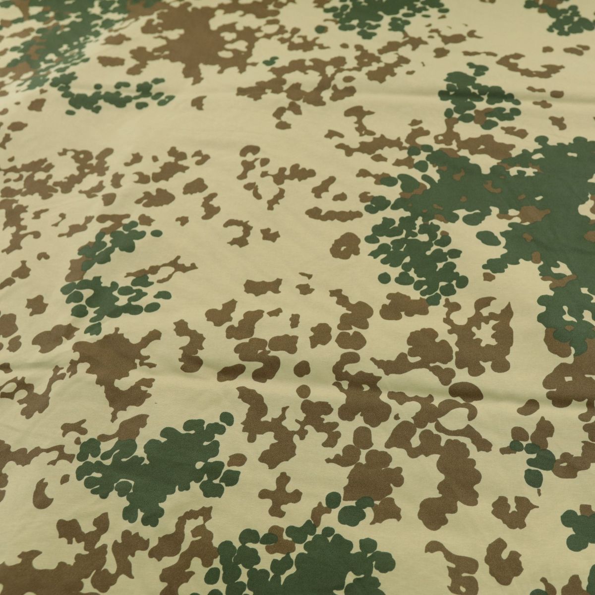 Bundeswehr Camouflage leichter Popeline Tarnstoff Flecktarn Meterware