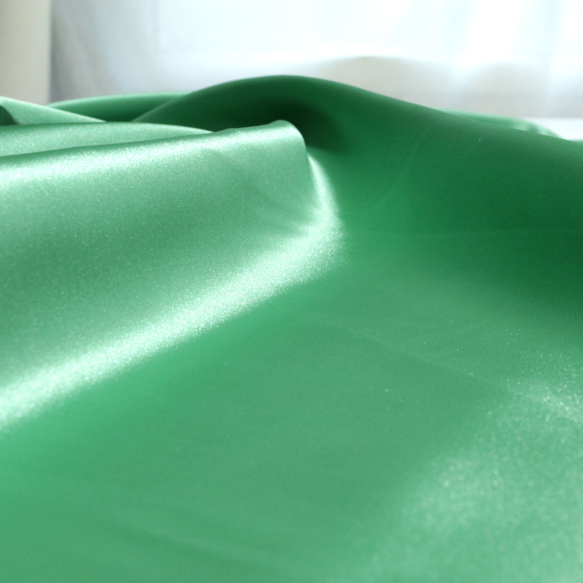 Schwerer Glanz Satin in Helles Blau Grün Schwerer Glanz Satin in Helles Blau Grün