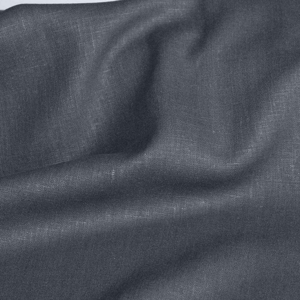 weiches Leinen für Kleid Rock Hose Jacke vorgewaschener Leinenstoff Meterware - anthrazit weiches Leinen für Kleid Rock Hose Jacke vorgewaschener Leinenstoff Meterware - anthrazit