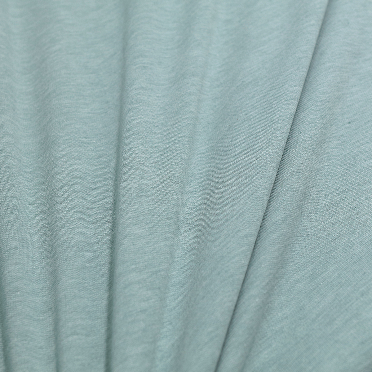 Leicht Mint Baumwoll Jersey als Bekleidungsstoff Meterware weicher Shirt Stoff