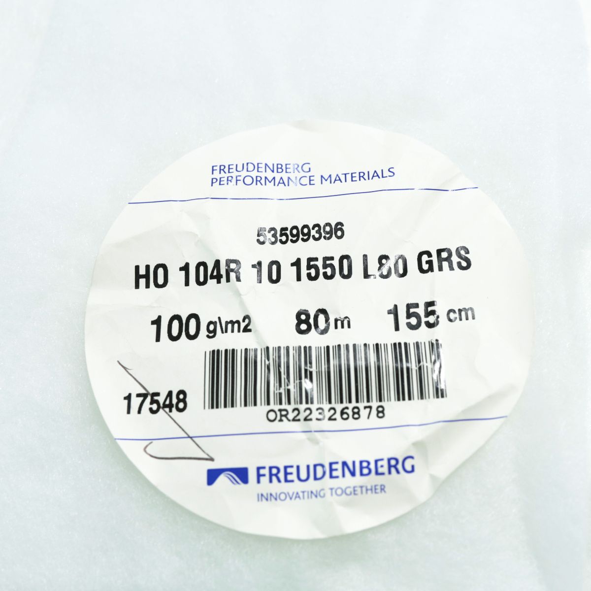 leichter Bastelfilz Filzstoff 5mm dick Filzmatte Nadel-Filz Taschenfilz - weiß